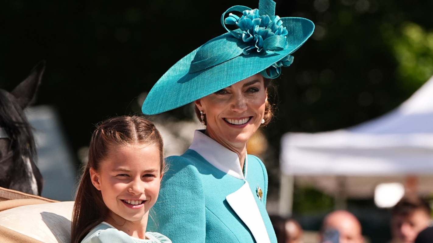 Королевская семья на Trooping the Colour 2025